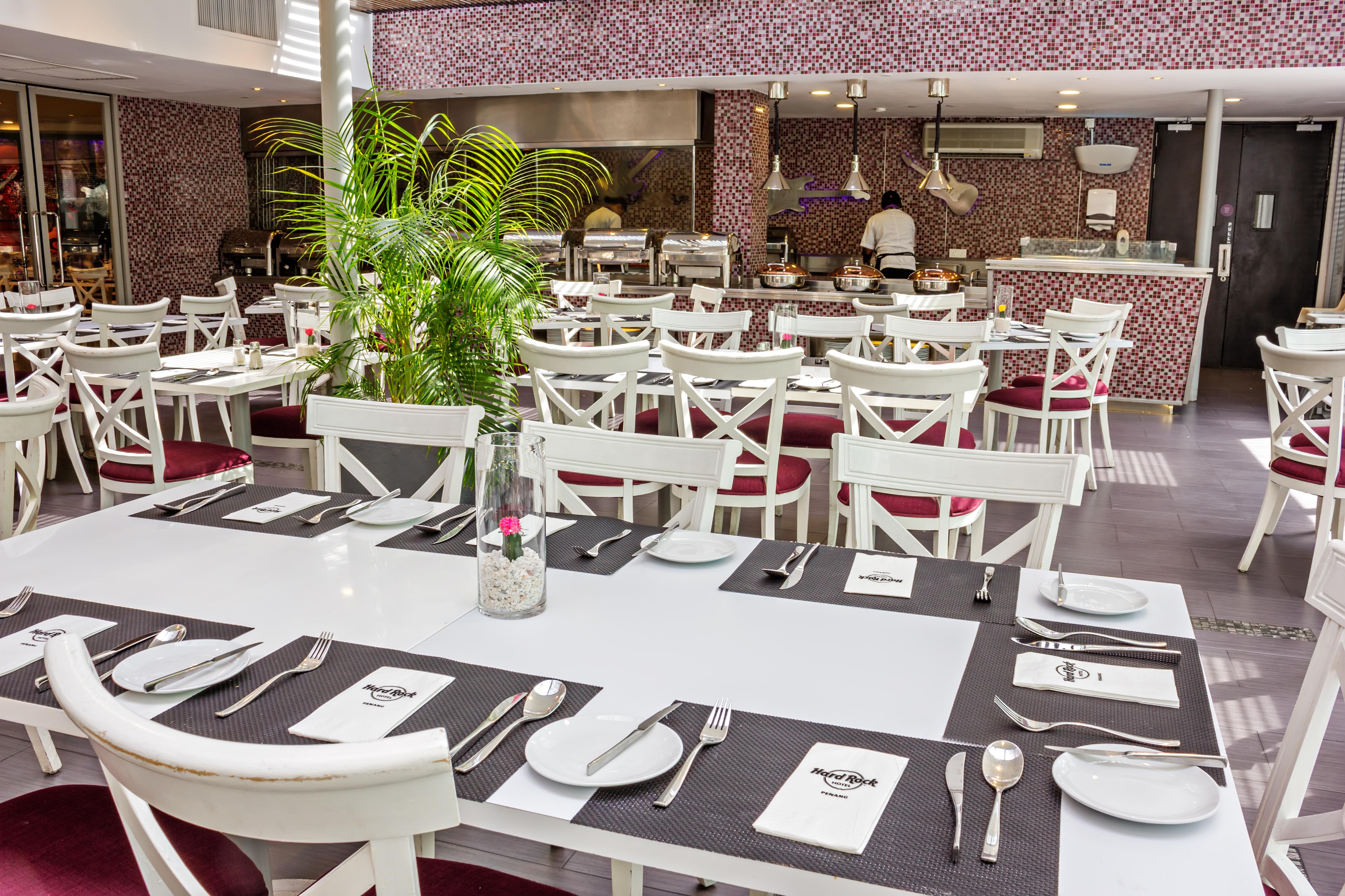 Hard Rock Hotel Penang Batu Ferringhi Kültér fotó Restaurant